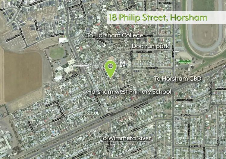 Floorplan of Homely land listing, 18 Philip Street, Horsham VIC 3400