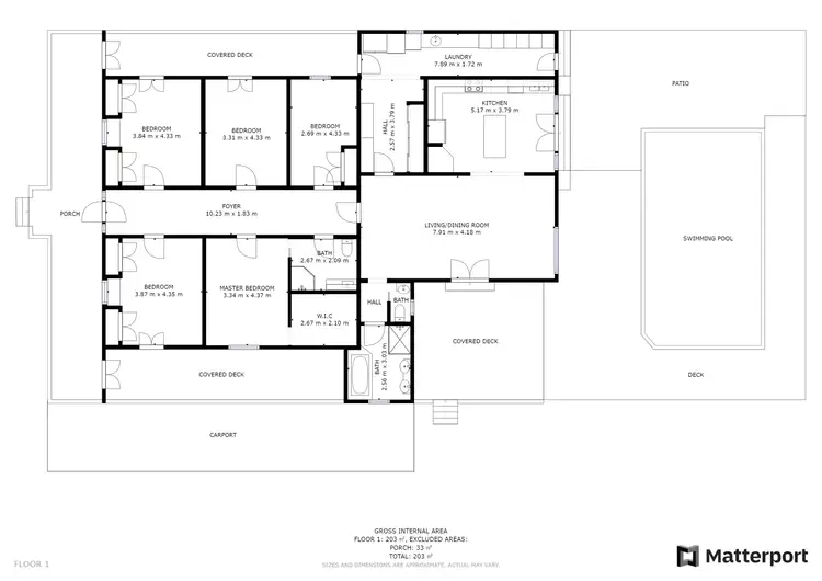 Floorplan of Homely house listing, 11 Elizabeth Street, Woodend QLD 4305