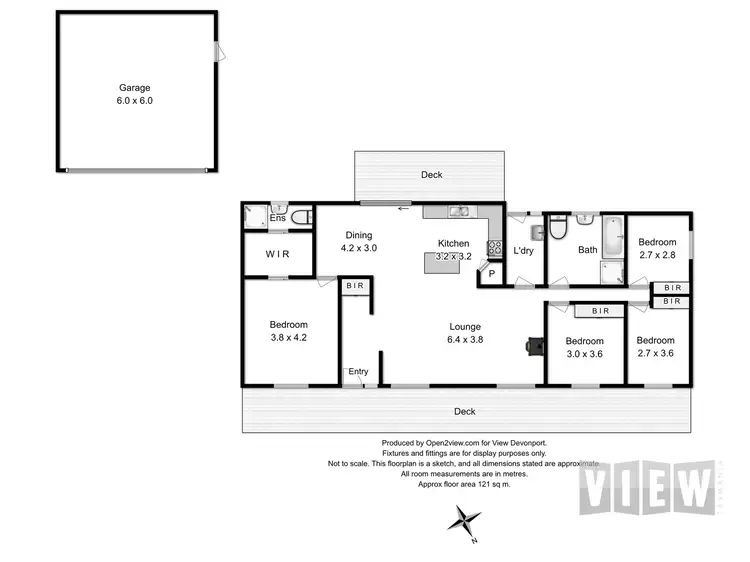 Floorplan of Homely house listing, 72 Maxwell Drive, Latrobe TAS 7307