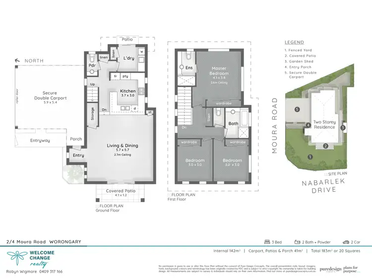 Floorplan of Homely house listing, 4 Moura Road, Worongary QLD 4213