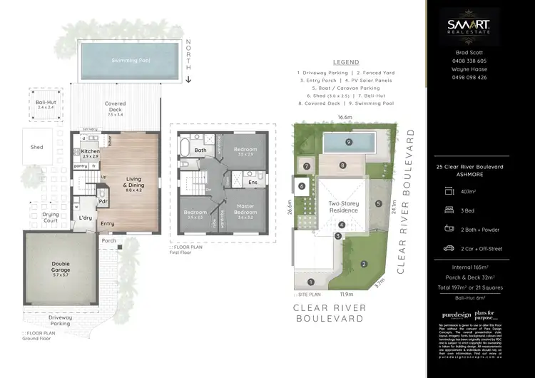 Floorplan of Homely house listing, 25 Clear River Bvd, Ashmore QLD 4214