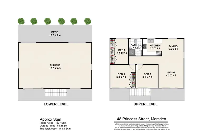 Floorplan of Homely house listing, 48 Princess Street, Marsden QLD 4132