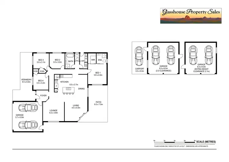 Floorplan of Homely house listing, 371 Sahara Road, Glass House Mountains QLD 4518