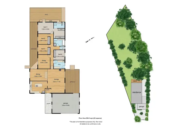 Floorplan of Homely house listing, 27 Auhl Road, Emerald VIC 3782