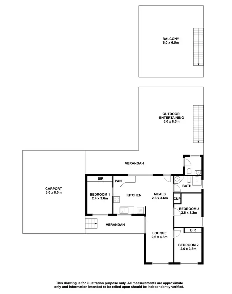 Floorplan of Homely house listing, 32 Cape Buffon Drive, Southend SA 5280