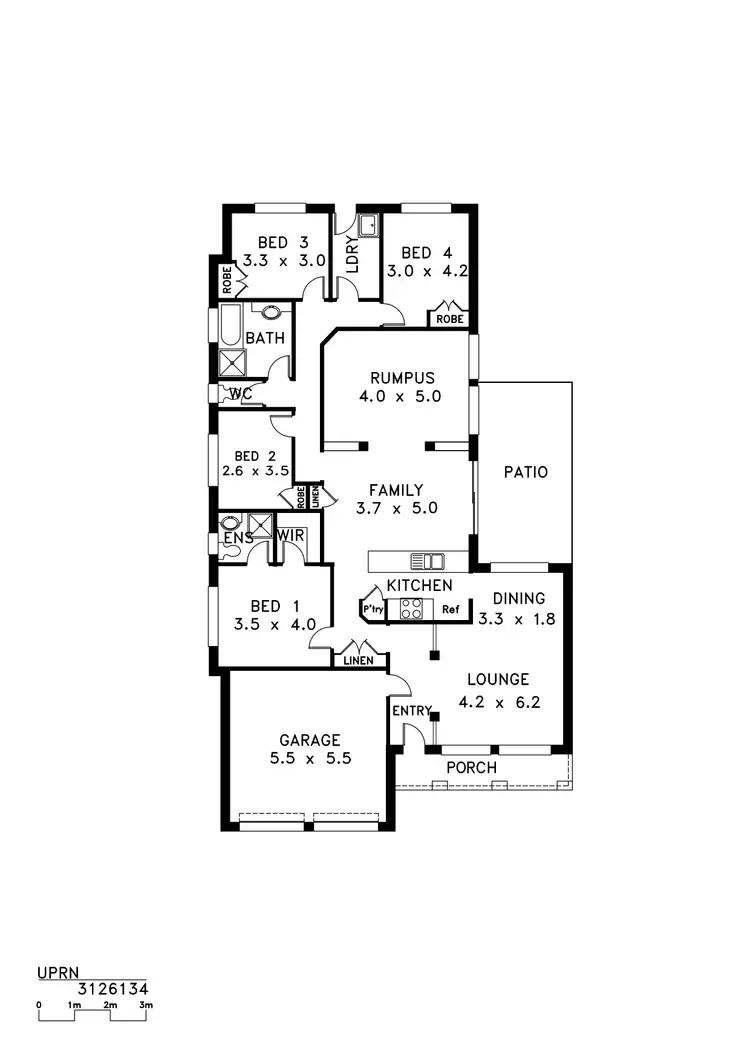 Floorplan of Homely house listing, Address available on request