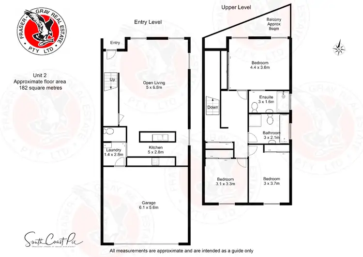 Floorplan of Homely townhouse listing, 2/36 Train Street, Broulee NSW 2537