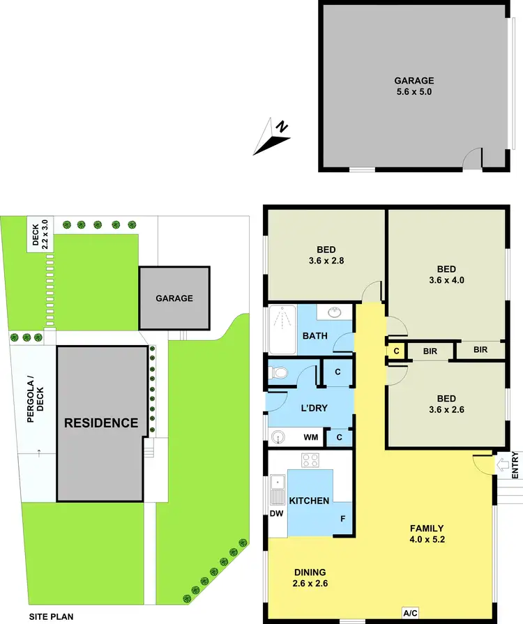 Floorplan of Homely house listing, 2 Cotham Square, Hampton Park VIC 3976