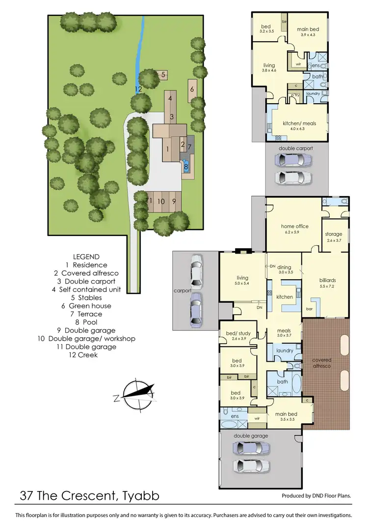 Floorplan of Homely rural property listing, 37 The Crescent, Tyabb VIC 3913