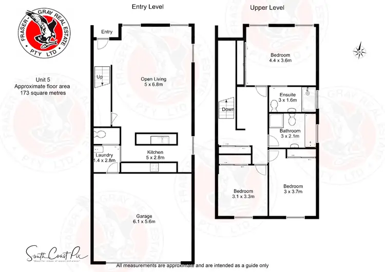 Floorplan of Homely townhouse listing, 5/36 Train Street, Broulee NSW 2537
