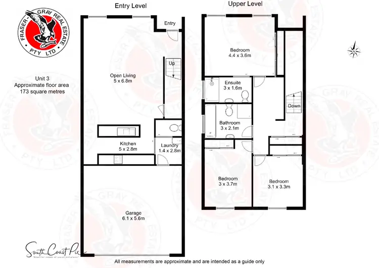 Floorplan of Homely townhouse listing, 3/36 Train Street, Broulee NSW 2537