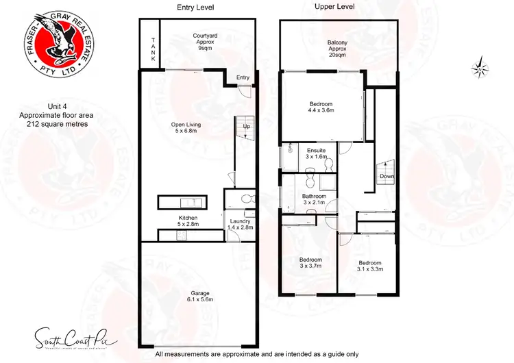 Floorplan of Homely townhouse listing, 4/36 Train Street, Broulee NSW 2537