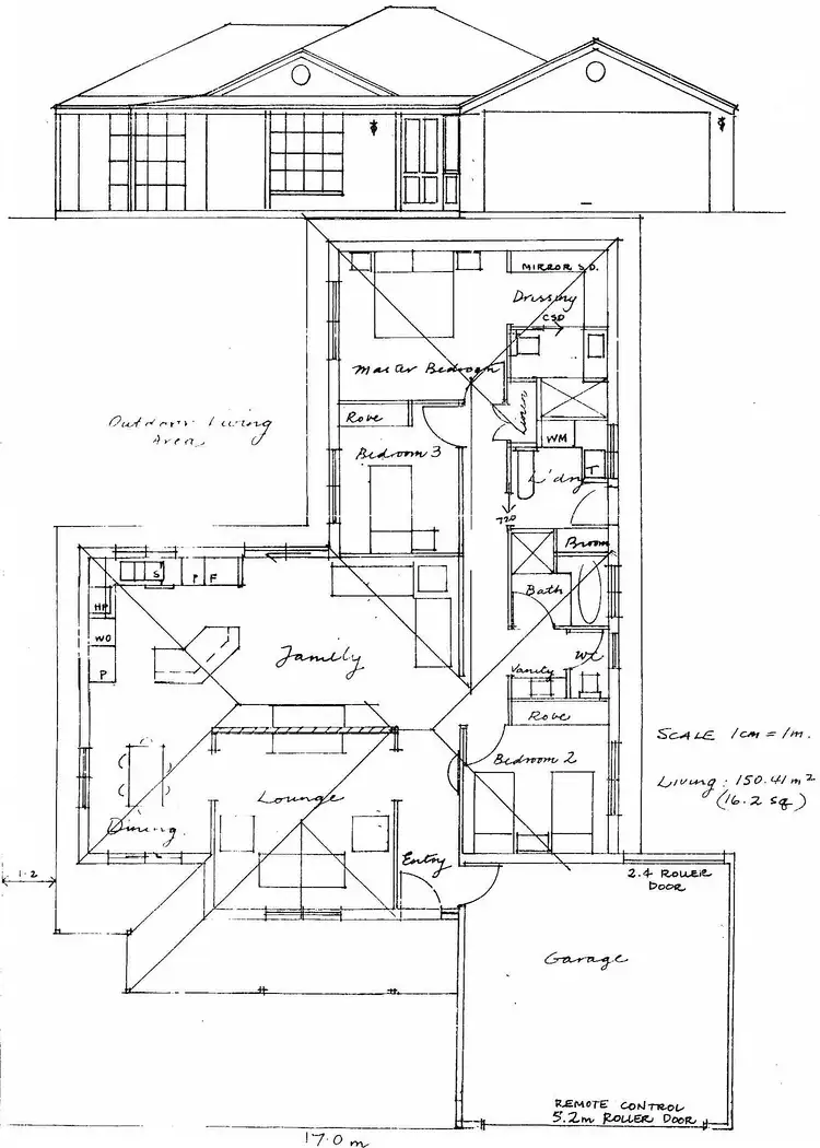 Floorplan of Homely house listing, 22 VERNON ROAD, Wangaratta VIC 3677