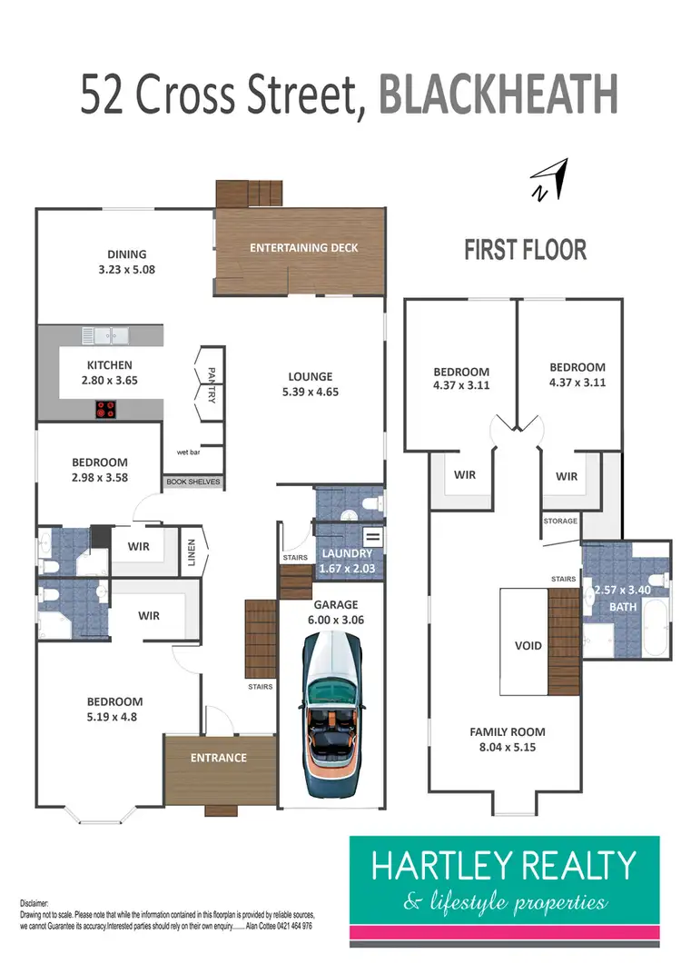 Floorplan of Homely house listing, 52 Cross Street, Blackheath NSW 2785