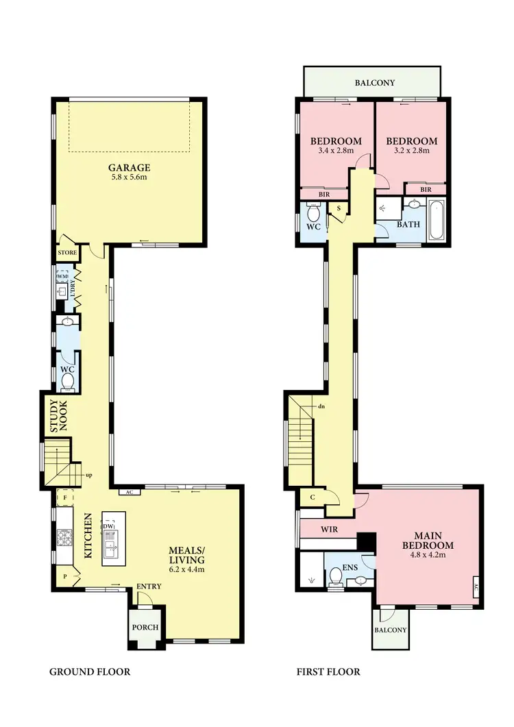 Floorplan of Homely house listing, 18 HOPKINS STREET, Mernda VIC 3754