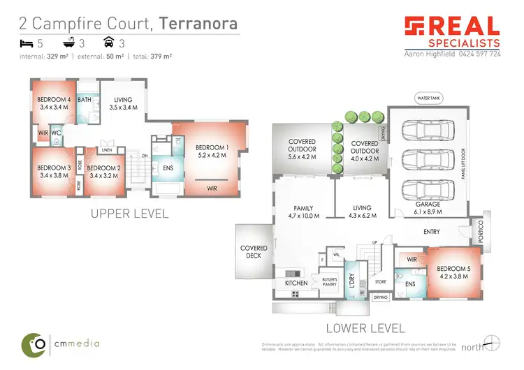 Floorplan of Homely house listing, 2 Campfire Court, Terranora NSW 2486