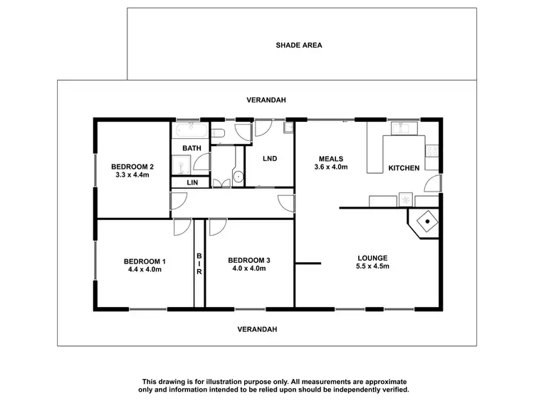 Floorplan of Homely house listing, 17 TENTH STREET, Millicent SA 5280