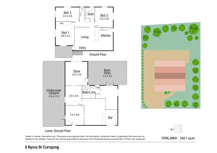 Floorplan of Homely house listing, 8 Nyora Street, Currajong QLD 4812
