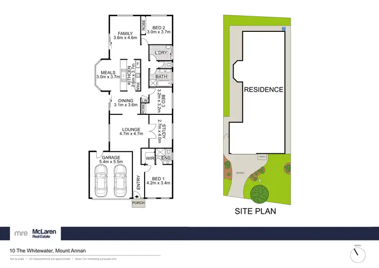 Floorplan of Homely house listing, 10 The Whitewater, Mount Annan NSW 2567