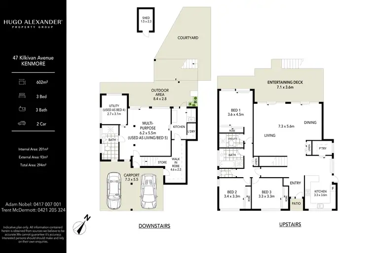 Floorplan of Homely house listing, 47 Kilkivan Avenue, Kenmore QLD 4069