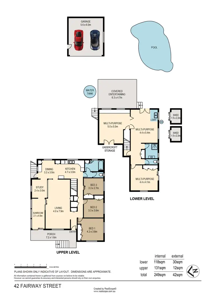 Floorplan of Homely house listing, 42 Fairway Street, Bald Hills QLD 4036