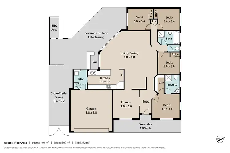 Floorplan of Homely house listing, 22 Standford Place, Regents Park QLD 4118