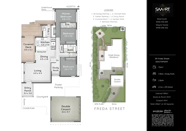 Floorplan of Homely house listing, 34 Freda Street, Ashmore QLD 4214