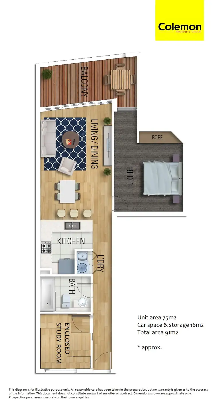 Floorplan of Homely apartment listing, 6/702-704 Canterbury Road, Belmore NSW 2192