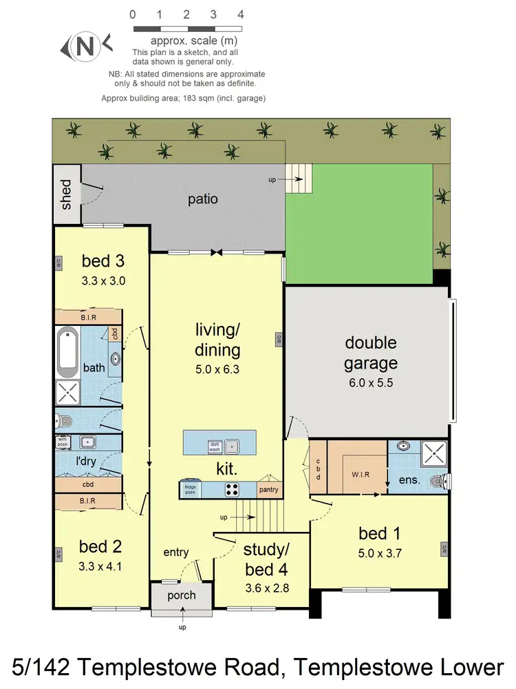 Floorplan of Homely townhouse listing, 5/142 Templestowe Road, Templestowe Lower VIC 3107
