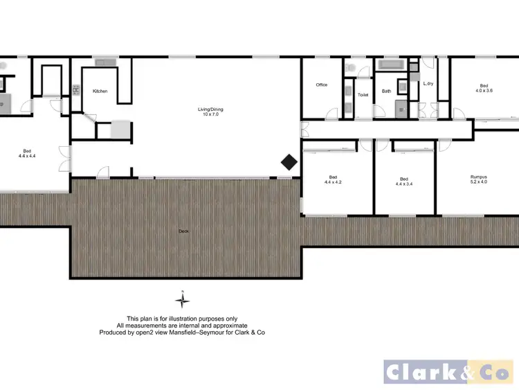Floorplan of Homely house listing, 695 Piries-Goughs Bay Road, Goughs Bay VIC 3723