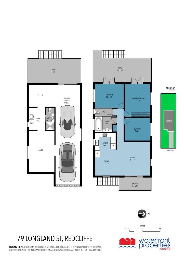 Floorplan of Homely house listing, 79 LONGLAND STREET, Redcliffe QLD 4020