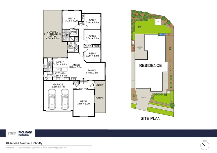 Floorplan of Homely house listing, 10 Jefferis Avenue, Cobbitty NSW 2570