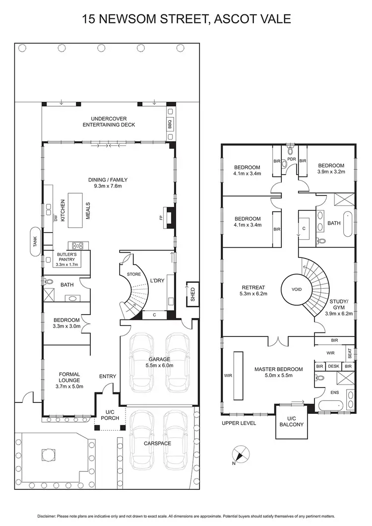 Floorplan of Homely house listing, 15 Newsom Street, Ascot Vale VIC 3032