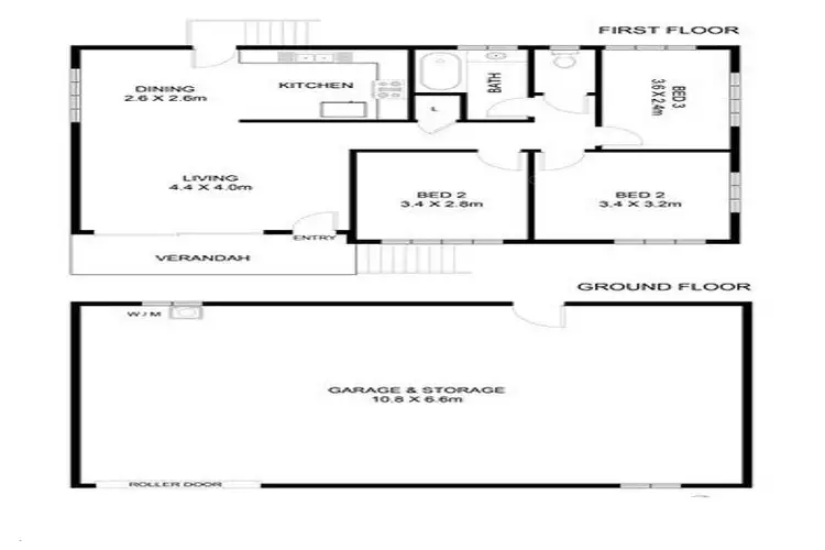 Floorplan of Homely house listing, 5 Blackton Street, Logan Central QLD 4114