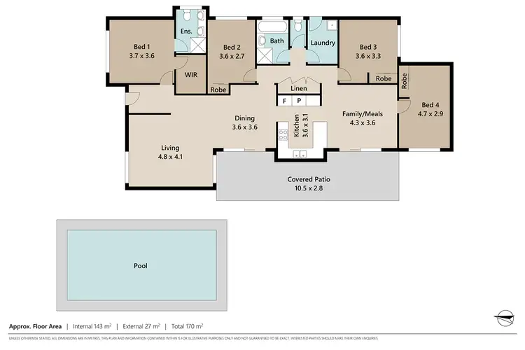 Floorplan of Homely house listing, 14 Wyndarra Street, Kenmore QLD 4069