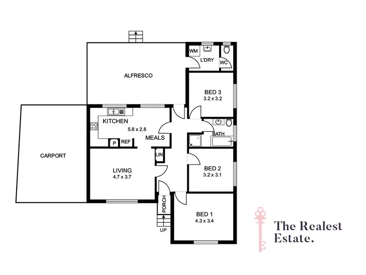 Floorplan of Homely house listing, 548 Barry Road, Coolaroo VIC 3048
