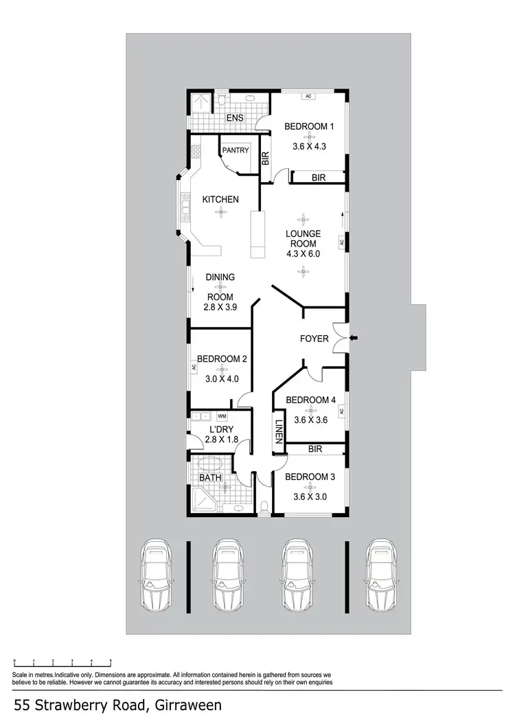 Floorplan of Homely house listing, 55 Strawberry Road, Girraween NT 836