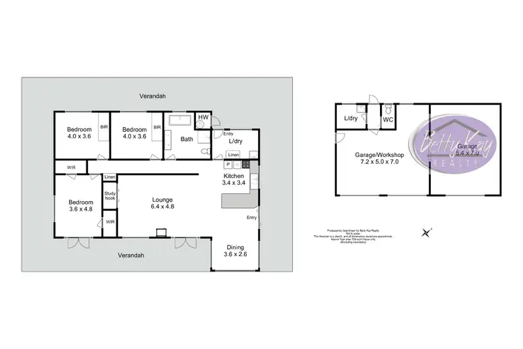 Floorplan of Homely house listing, 17 McPhersons Road,, Edith Creek TAS 7330