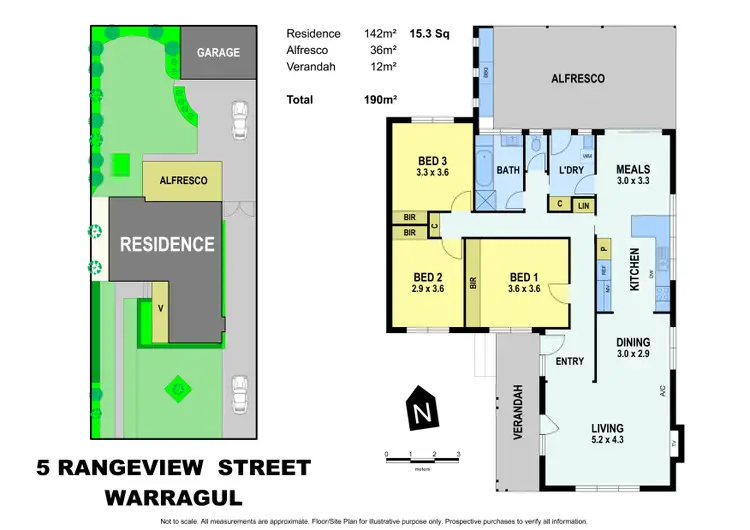 Floorplan of Homely house listing, 5 Rangeview Street, Warragul VIC 3820