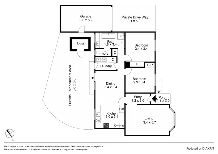 Floorplan of Homely unit listing, 8/35 Middlefield Drive, Blackburn North VIC 3130