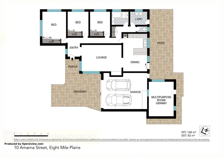 Floorplan of Homely house listing, 10 Amarna Street, Eight Mile Plains QLD 4113