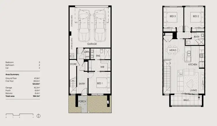 Floorplan of Homely townhouse listing, Brickworks at Middleborough Road, Burwood East VIC 3151
