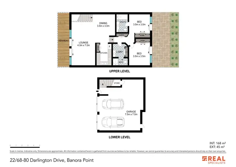 Floorplan of Homely townhouse listing, 22/68-80 Darlington Drive, Banora Point NSW 2486