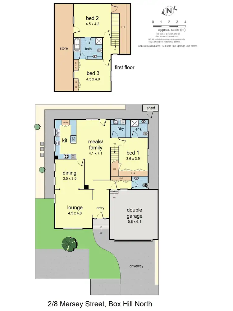 Floorplan of Homely house listing, 2/8 Mersey Street, Box Hill North VIC 3129