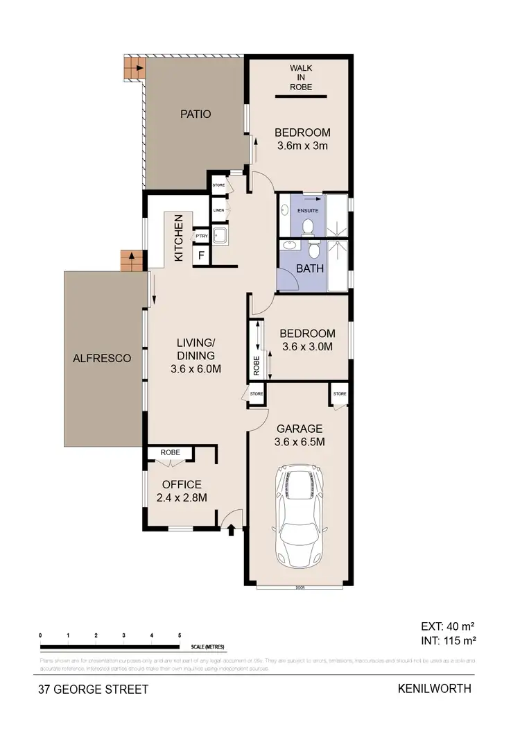 Floorplan of Homely house listing, 37 GEORGE STREET, Kenilworth QLD 4574