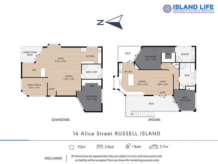 Floorplan of Homely house listing, 14 Alice Street, Russell Island QLD 4184