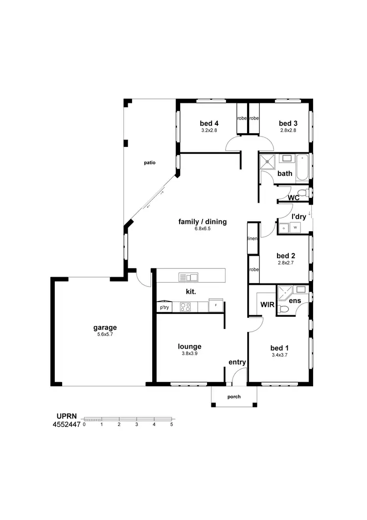 Floorplan of Homely house listing, Address available on request