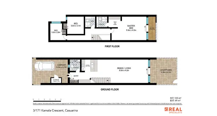 Floorplan of Homely unit listing, 3/2-8 Beech Lane, Casuarina NSW 2487