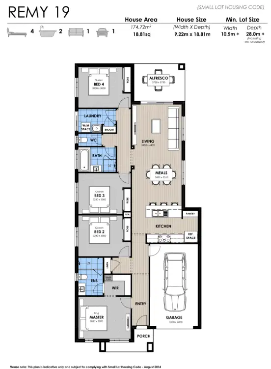 Floorplan of Homely house listing, Minta at Soho Boulevard, Berwick VIC 3806