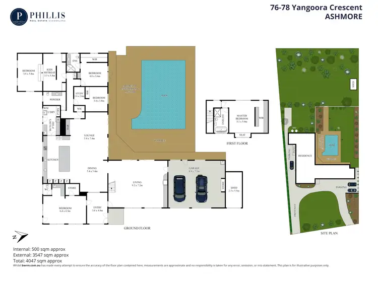 Floorplan of Homely house listing, 76 - 78 Yangoora Crescent, Ashmore QLD 4214